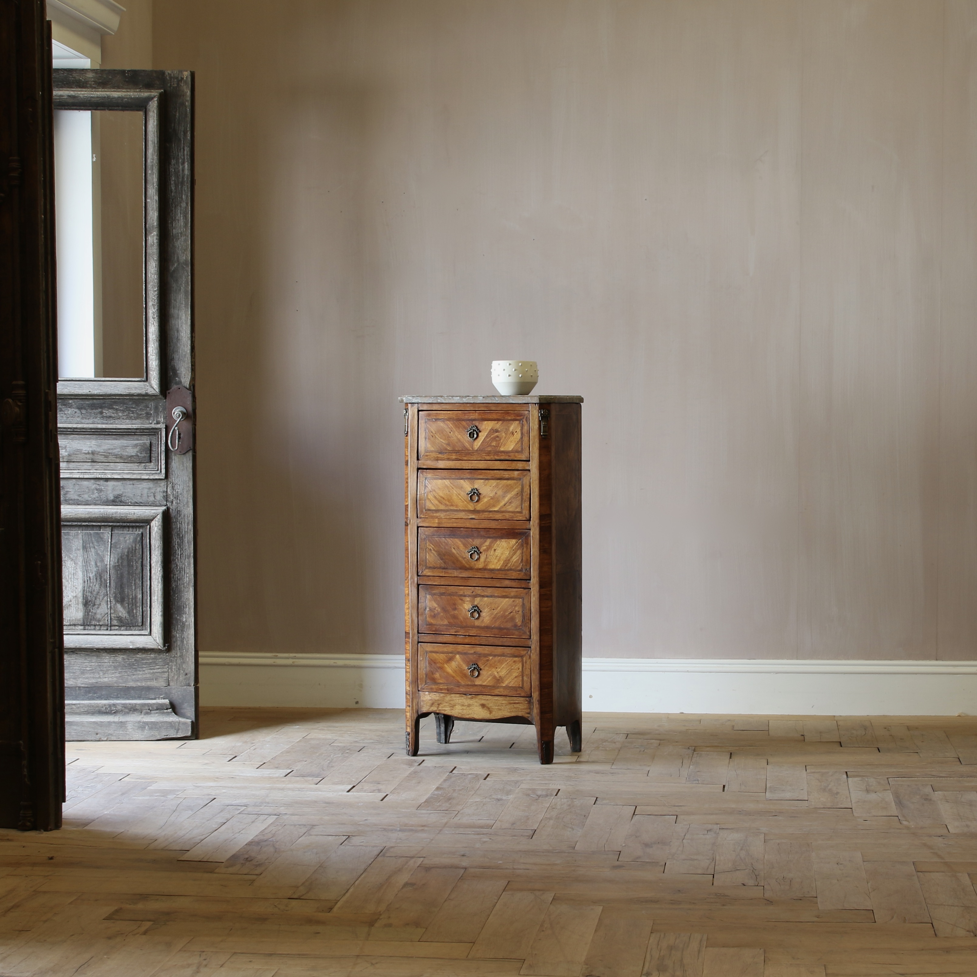 Louis XV Five Drawer Commode